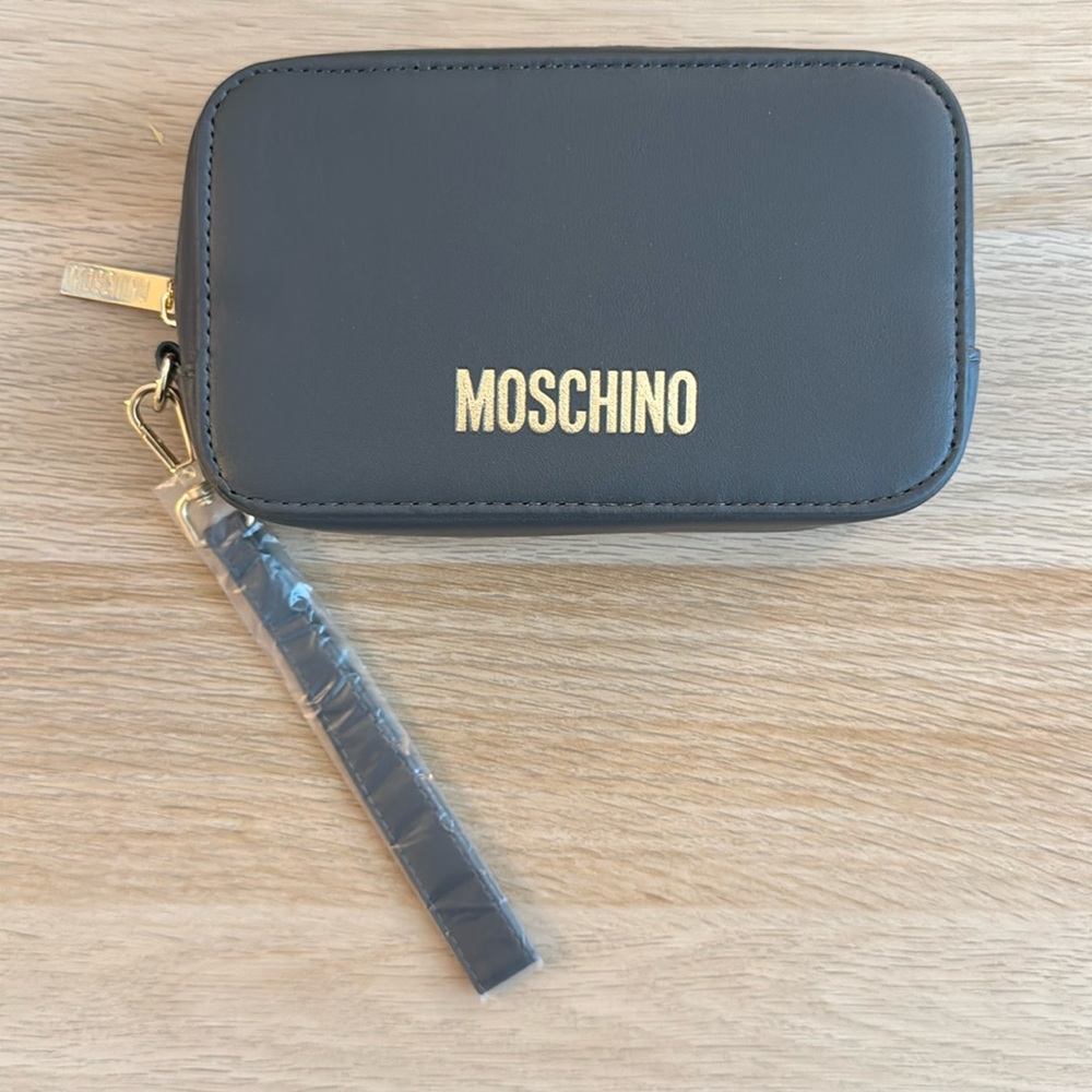 NWT Moschino Amenities Kit Wristlet